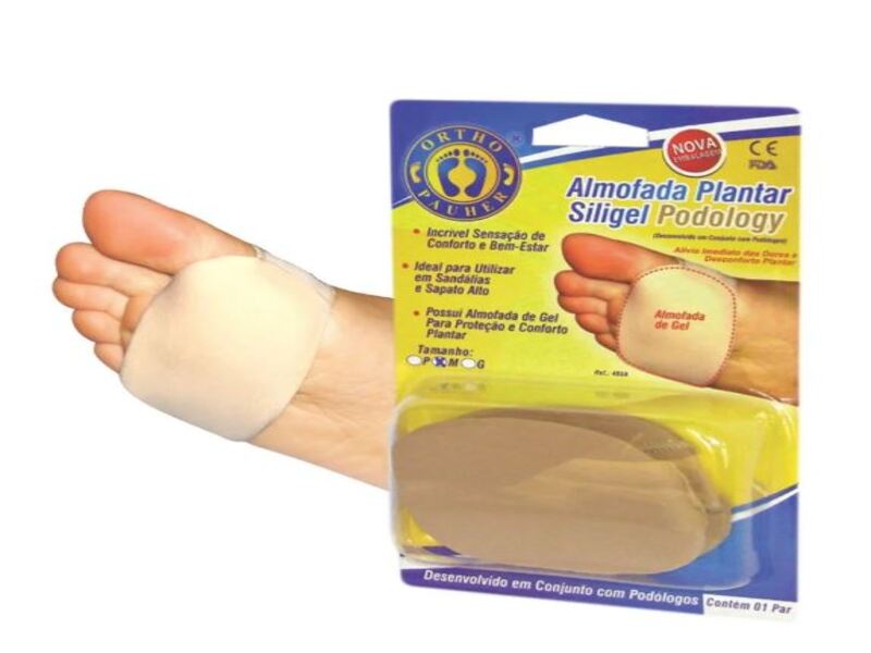ALMOFADA PLANTAR SILIGEL PODOLOGY ortho pauher - Código FIS-004