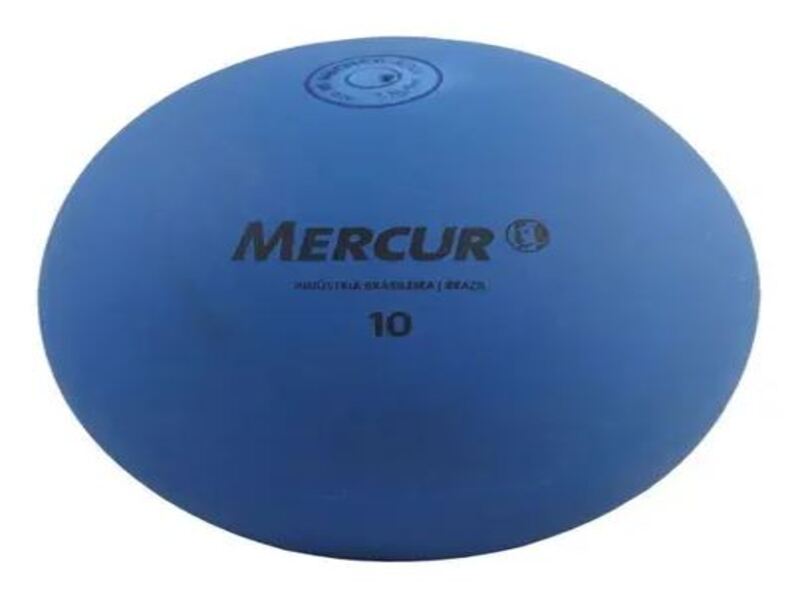 BOLA DE BORRACHA MERCUR N10 AZUL - Código FIS-010