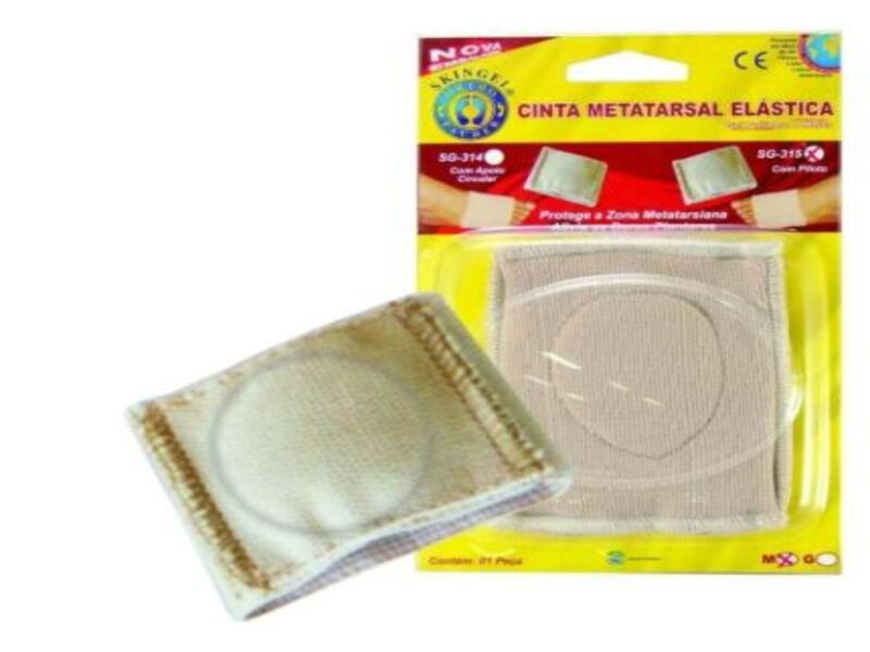 CINTA METATARSAL ELASTICA COM PILOTO ORTHO PAUHER - Código FIS-022