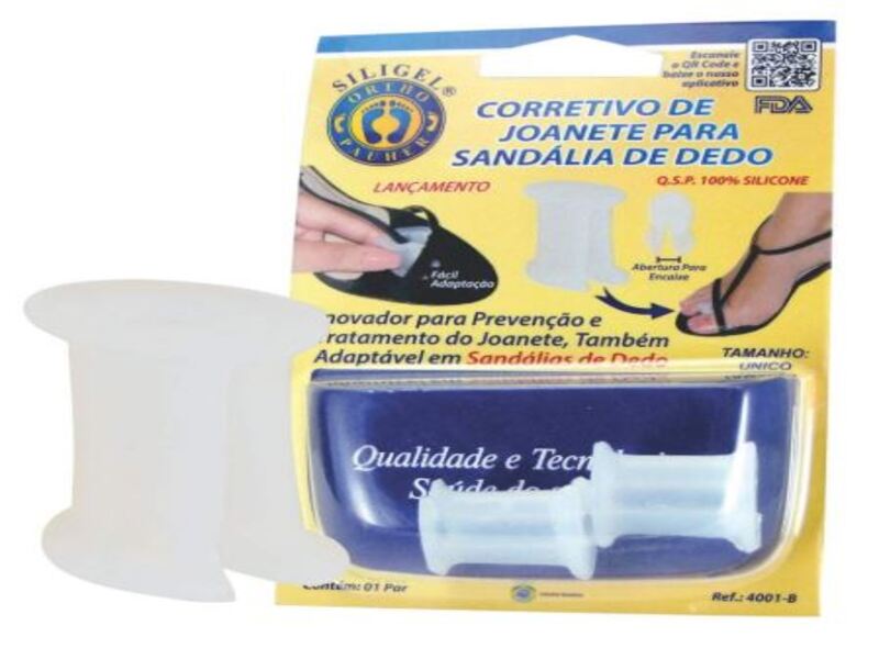 CORRETIVO PARA JOANETE SANDALIA DE DEDO  ORTHO PAUHER - Código FIS-028