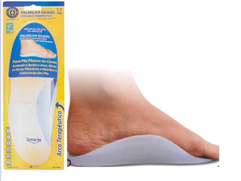 PALMILHA SILIGEL COM ARCO TERAPEUTICO - Código FIS-043