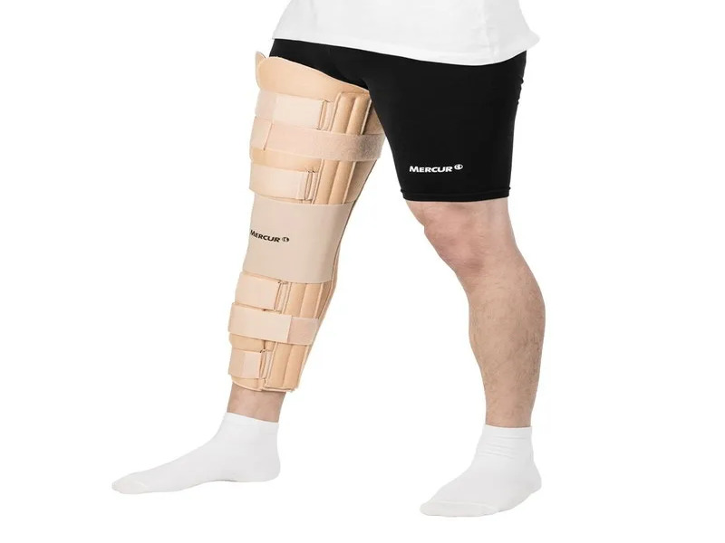 IMOBILIZADOR DE JOELHO FIXO LARGO/ESTREITO MERCUR - Código ORT-002